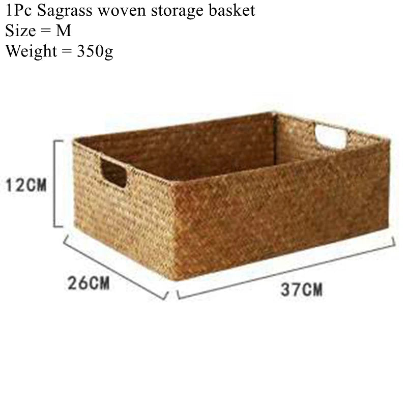 panier en osier naturel Taille M
