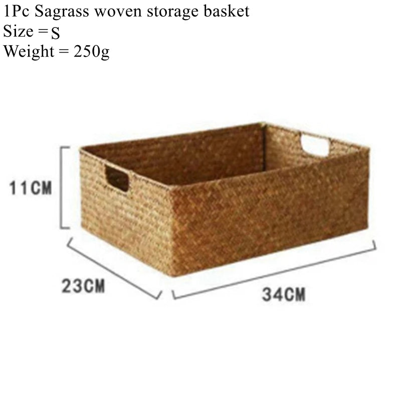 panier en osier naturel Taille S