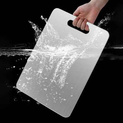 Planche à découper en acier inoxydable