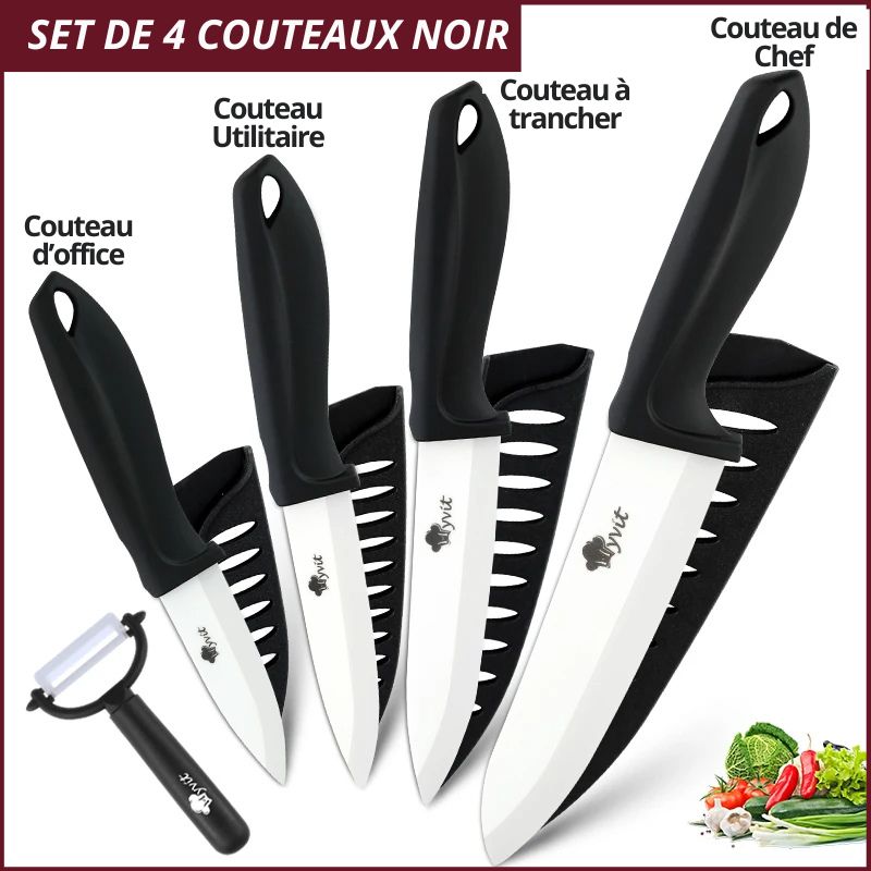 Set-de-4-Couteaux-en-céramique-Noir