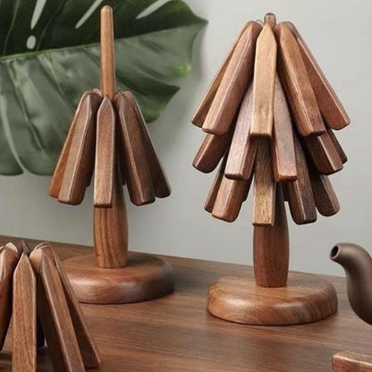 Dessous de plat en bois