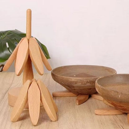 Dessous de plat en bois