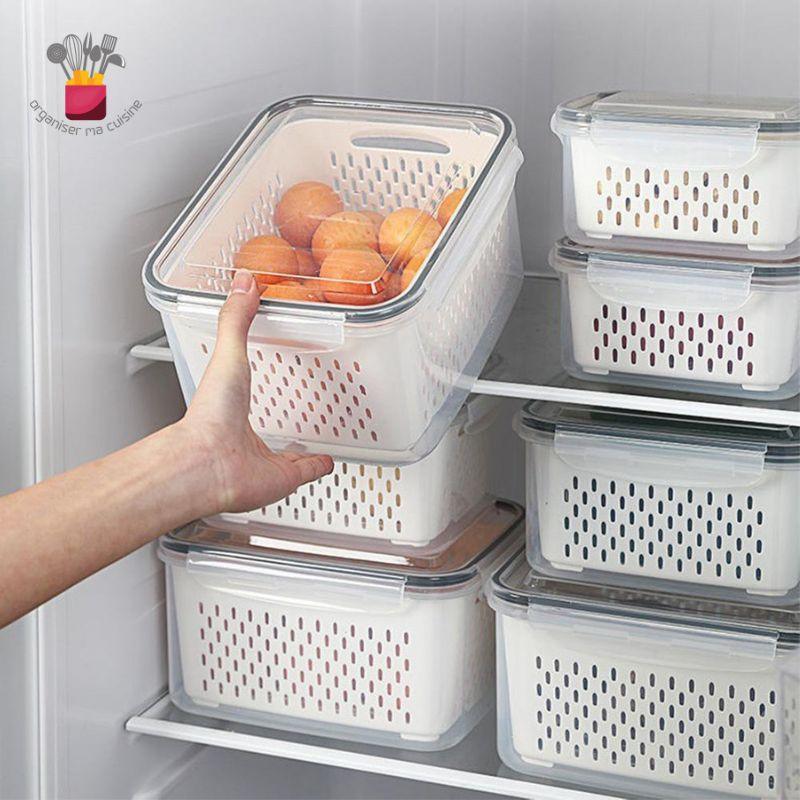 Boîte-De-rangement-réfrigérateur-écologique