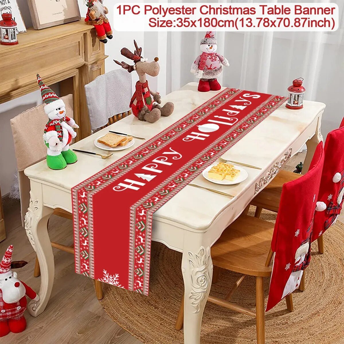 Chemin-de-Table-de-Noël-rouge-4