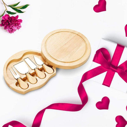Planche à fromage en bambou - cadeau idéal