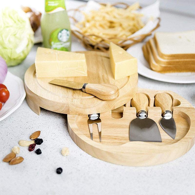 Planche à fromage en bambou - organisier ma cuisine